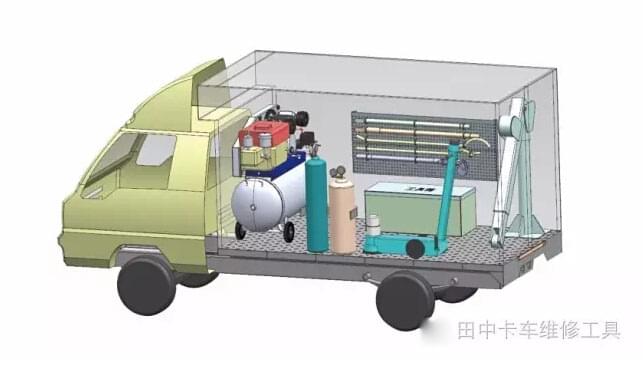 野外維修空壓機(jī)