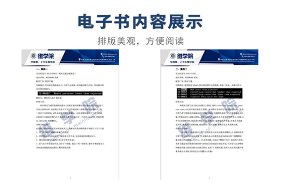 錫柴天然氣發(fā)動機故障案例選內(nèi)容展示