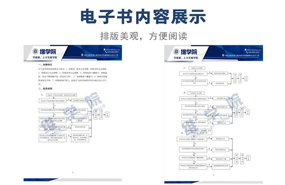 空氣懸掛座椅總成故障判斷及維修作業(yè)指導書內(nèi)容展示