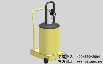 山東田中卡車養(yǎng)護搶修服務車氣動黃油機