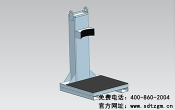 爆破閥立式支架